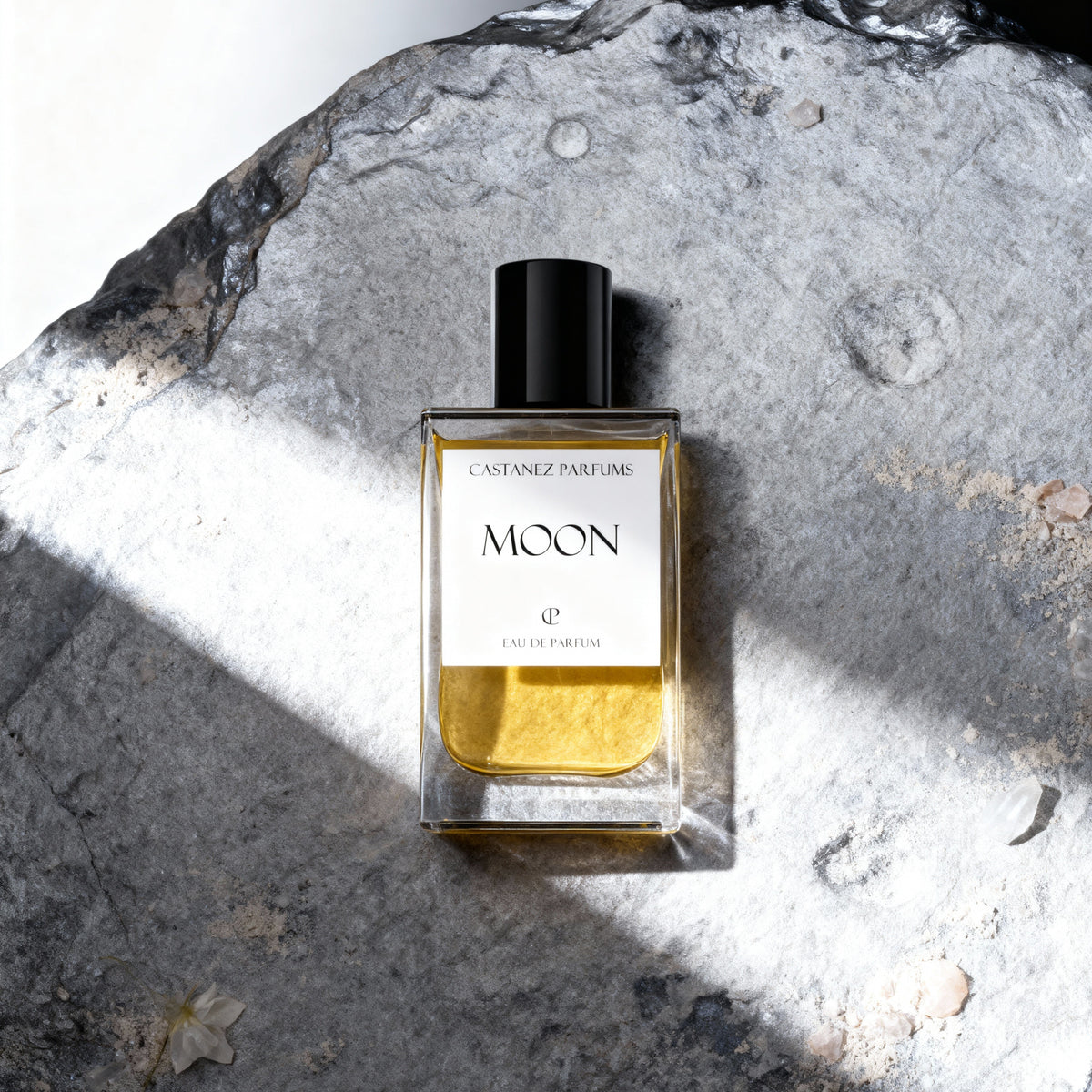 MOON de Castanez Parfums, imagen editorial de la fragancia